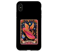 Funny Flying Chancla Hispanic Culture Retro Tarot Card Case for iPhone XS Max