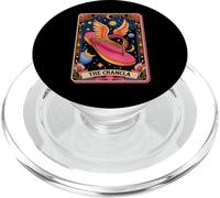 Funny Flying Chancla Hispanic Culture Retro Tarot Card PopSockets PopGrip for MagSafe