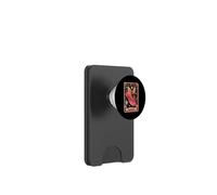 Funny Flying Chancla Hispanic Culture Retro Tarot Card PopSockets PopWallet for MagSafe