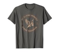 Funny Flying Monkeys Strike Squadron Wizard Magical Witches T-Shirt
