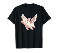 Funny Flying Pigs - Pig Flying - When Pigs Can Fly T-Shirt