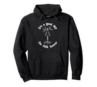 Funny Folk Horror Saying Ancient Pagan Symbol Creepy Pullover Hoodie, Adult Unisex, Black, Small