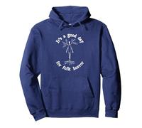 Funny Folk Horror Saying Ancient Pagan Symbol Creepy Pullover Hoodie, Adult Unisex, Navy Blue, Large