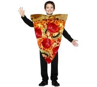 Funny Food Italian Pizza Slice Child Costume 7-10