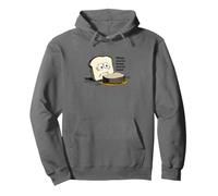Funny Food Pun Bread and Toast Dad Joke Humor Pullover Hoodie