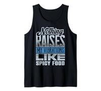 Funny Foodie Raise Vibrations with Spicy Food Tank Top