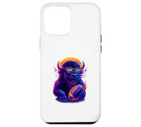 Funny Football Bison Game Day 70s 80s Retro Vintage Shirt Case for iPhone 12 Pro Max