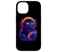 Funny Football Bison Game Day 70s 80s Retro Vintage Shirt Case for iPhone 14