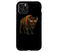 Funny Football Bison Game Day Vintage Shirt Case for iPhone 11 Pro