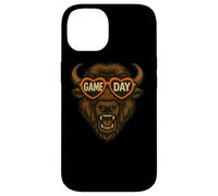 Funny Football Bison Game Day Vintage Shirt Case for iPhone 14