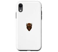 Funny Football Bison Game Day Vintage Shirt Case for iPhone XR