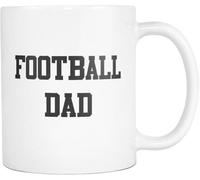 Funny Football Cup 11Oz Dishwasher Safe for Beer/Coffee Perfect for Man Cave & Living Room Football Fathers Father's Day Gift\U200B