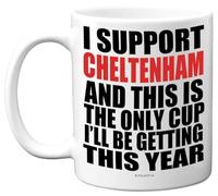 Funny Football Mug Gift for Cheltenham Fans - Footy Only Cup - Joke Xmas Birthday Mugs Present Gifts for Son Dad Brother Uncle Colleague Friend Cousin, 11oz Ceramic Dishwasher Safe Coffee Tea Cup