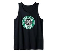 Funny Football Queen Logo for UK Matchday Mums and Ladies Tank Top