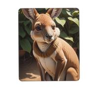 Funny for Kangaroo Zoo Mouse Pad, Computer Mouse Mat, Easy Gliding, Durable, Portable, Office&Home, Multiple Sizes