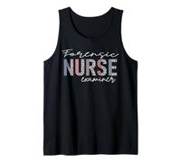 Funny Forensic Nurse Examiner Nursing Science Scientist Tank Top