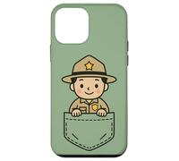 Funny Forest Explorer Pocket Pal Cute Ranger Nature Park Case for iPhone 12 mini