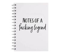 Funny Forgetful Notebook - Funny Journal Planner Notebook A5 Size 100 Leaves - Prank Gag Gifts for Christmas - Offensive Novelty Exchange Gifts for Adults Forgetful Coworkers Family Friends (Style-a)