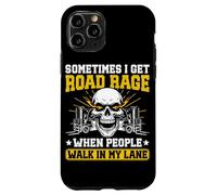 Funny Forklift driver Road rage Grumpy Old Forklift Operator Case for iPhone 11 Pro