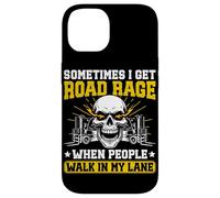 Funny Forklift driver Road rage Grumpy Old Forklift Operator Case for iPhone 14