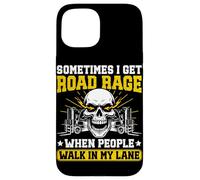 Funny Forklift driver Road rage Grumpy Old Forklift Operator Case for iPhone 15