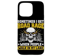 Funny Forklift driver Road rage Grumpy Old Forklift Operator Case for iPhone 15 Pro Max