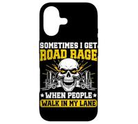 Funny Forklift driver Road rage Grumpy Old Forklift Operator Case for iPhone 17