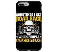 Funny Forklift driver Road rage Grumpy Old Forklift Operator Case for iPhone 7 Plus/8 Plus