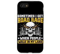 Funny Forklift driver Road rage Grumpy Old Forklift Operator Case for iPhone SE (2020) / 7/8