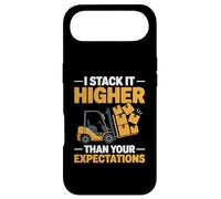 Funny Forklift Operator Costume Stack Higher Expectations Case for iPhone Air