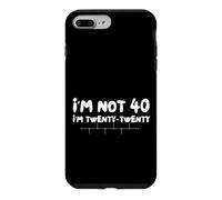 Funny Forty Years I'm not 40 I'm Twenty Twenty Case for iPhone 7 Plus/8 Plus