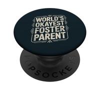 Funny Foster Parent Foster Family PopSockets Adhesive PopGrip