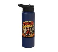 Funny Founding Fathers Halloween Thriller Dance Spooky Hist Stainless Steel Insulated Water Bottle