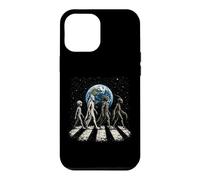 Funny Four Alien Species UFO Disclosure Cosmic Space Walk Case for iPhone 12 Pro Max