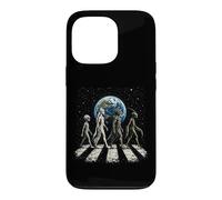 Funny Four Alien Species UFO Disclosure Cosmic Space Walk Case for iPhone 13 Pro