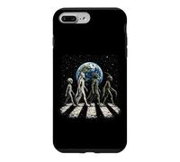 Funny Four Alien Species UFO Disclosure Cosmic Space Walk Case for iPhone 7 Plus/8 Plus