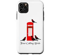 Funny Four Calling Birds Twelve Days Of Christmas Case for iPhone 11 Pro Max