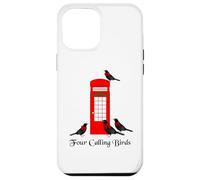 Funny Four Calling Birds Twelve Days Of Christmas Case for iPhone 12 Pro Max