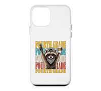 Funny Fourth Grade Teacher Feral Raccoon Back to School Case for iPhone 12 mini