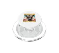 Funny Fourth Grade Teacher Feral Raccoon Back to School PopSockets PopGrip for MagSafe