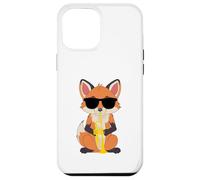 Funny Fox Wearing Sunglasses Playing Trumpet Case for iPhone 12 Pro Max