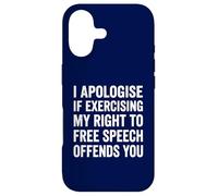 Funny Free Speech First Amendment Rights Freedom Right Case for iPhone 17