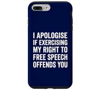 Funny Free Speech First Amendment Rights Freedom Right Case for iPhone 7 Plus/8 Plus