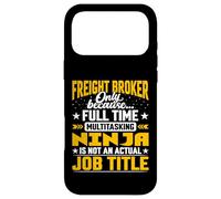 Funny Freight Broker Customs Broker C&F Agent Job Title Case for iPhone 17 Pro Max