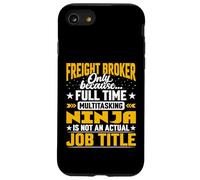 Funny Freight Broker Customs Broker C&F Agent Job Title Case for iPhone SE (2020) / 7/8
