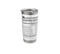 Funny Freight Broker Logistics Stainless Steel Insulated Tumbler