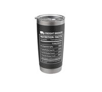 Funny Freight Broker Logistics Stainless Steel Insulated Tumbler