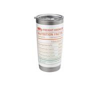 Funny Freight Broker Logistics Stainless Steel Insulated Tumbler
