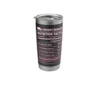Funny Freight Broker Logistics Stainless Steel Insulated Tumbler
