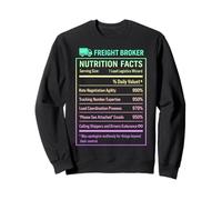 Funny Freight Broker Logistics Sweatshirt